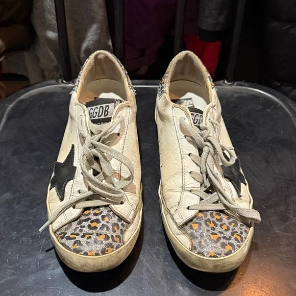 Golden Goose Superstar Leopard Print